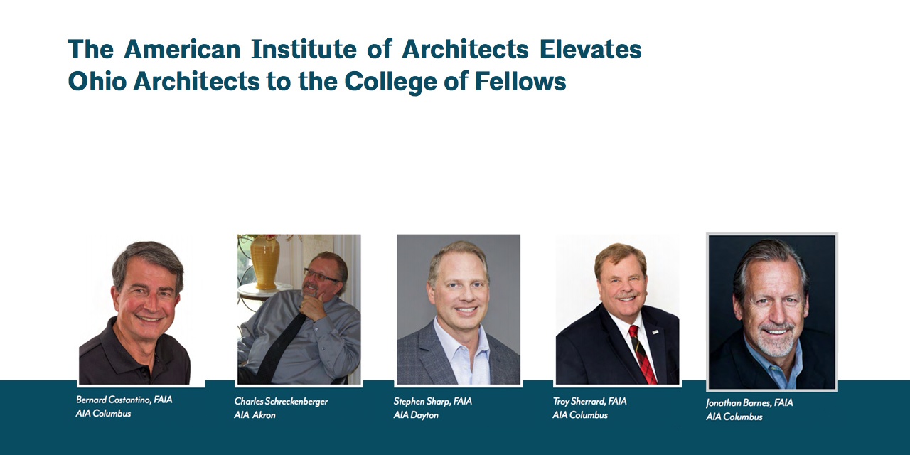 The American Institute of Architects Elevates Ohio Architects to the College of Fellows
