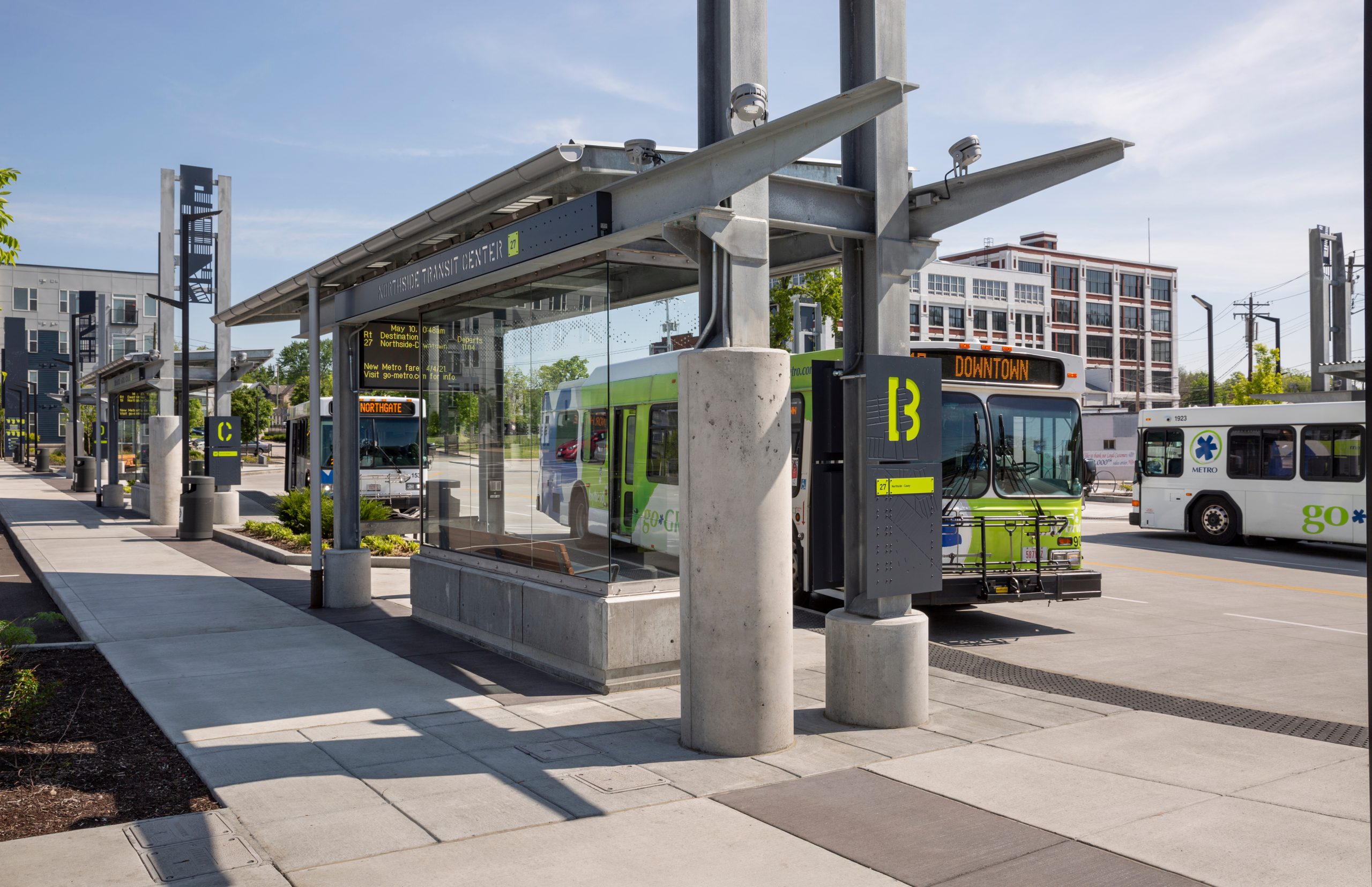 Northside Transit Center Highlight